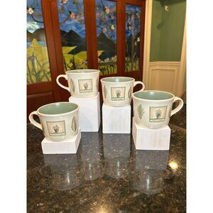 Pfaltzgraff Naturewood Stoneware Mugs.